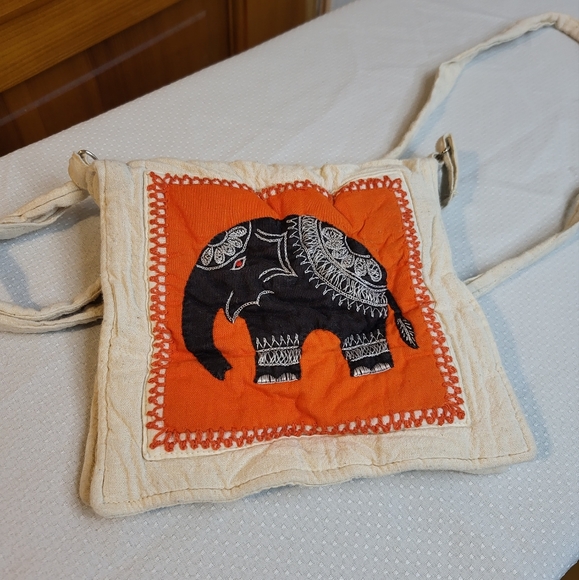 Bohemian Elephant Crossbody Bag - Picture 1 of 7